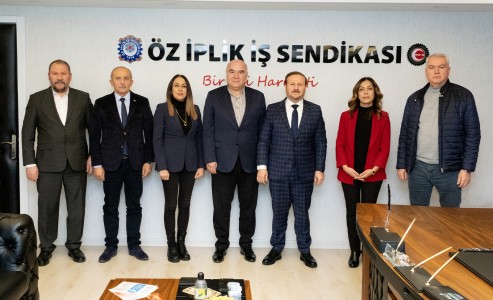 SENDİKAMIZDAN ÖZ İPLİK İŞ SENDİKASINA HAYIRLI OLSUN ZİYARETİ