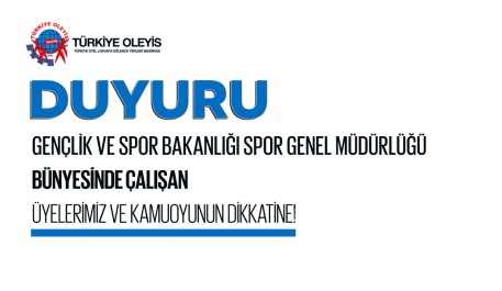 ÜYELERİMİZE DUYURU