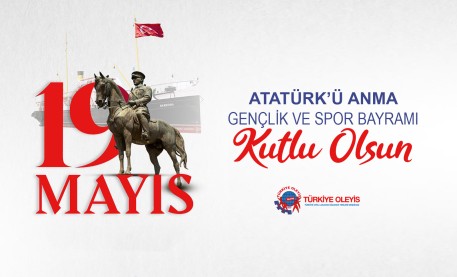 19 MAYIS ATATÜRK'Ü ANMA GENÇLİK VE SPOR BAYRAMI KUTLU OLSUN